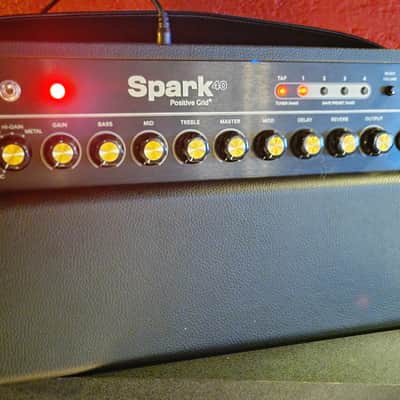 Positive Grid Spark 40 guitar and bass combo 2023 - Black image 5