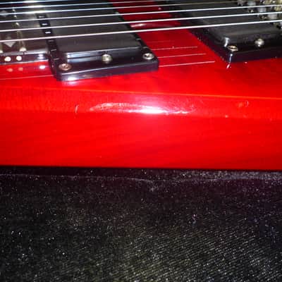 B.C. Rich 5 Piece Quilt Top NJ Neck Thru Series Jr. V w/CASE image 15