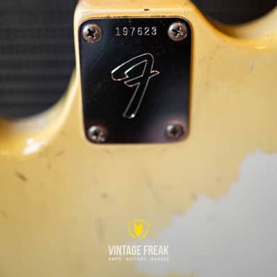 Fender Mustang Bass 1967 - Olympic White image 15