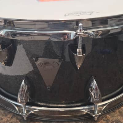 O.C.D.P Orange County Drums & Percussion 14x6 Snare Drum - Black Sparkle image 4