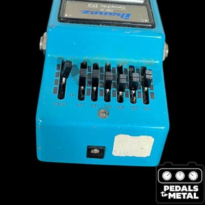 Ibanez GE9 Graphic EQ 1980s - Blue - X16636 image 2