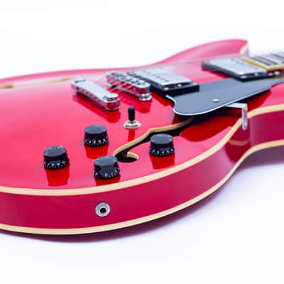 Grote Full Scale Electric Guitar Semi-Hollow Body Guitar image 4