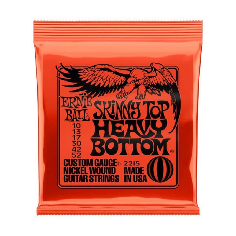 Ernie Ball 2215 Skinny Top Heavy Bottom Electric Guitar Strings, .010 - .052 image 1