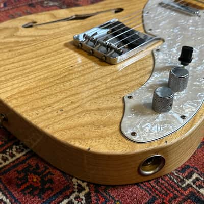 Fender Custom Shop '69 Telecaster Thinline Journeyman Relic 2023 Natural image 6