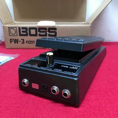 Boss FW-3 Foot Wah in the original box with manual, warranty card etc.  Sounds great! image 20