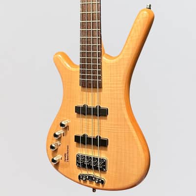Warwick RockBass Corvette Premium 4-String Left Handed Electric Bass Guitar - Natural image 3