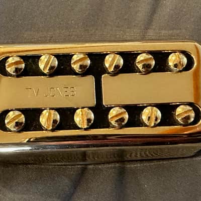 TV Jones TV Classic English Mount Pickup Set in Gold. With pickup rings (#1) image 7