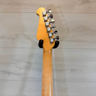 Amati T-Style Electric Guitar Orange Gloss Finish w/ Gig Bag image 9