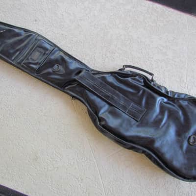 Vintage Fender Bass Gig Bag 1960's Era Unlabeled Fender Style Bass Gig Bag Cool Vintage Leatherette Bass Gig Bag image 2