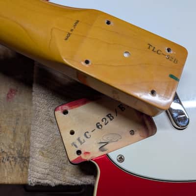 Fender Telecaster Custom Electric Guitar Vintage Japan 1985 Candy Red CLEAN! image 7