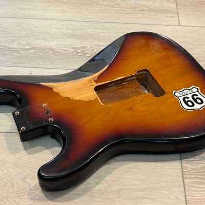 1992 Relic American Fender Strat Plus Stratocaster Alder Body image 13