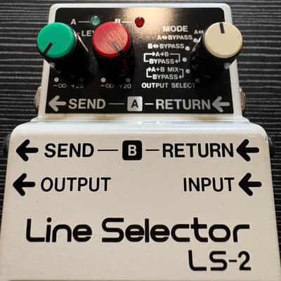 Boss LS-2 Line Selector Pedal – Excellent Condition image 3