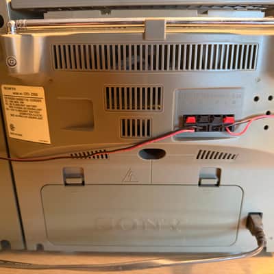 Sony CFD-Z550 CD/Cassette Boombox – Tested & Fully Functional Cassette And Cd✅ image 11