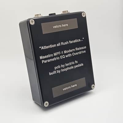 Loophole Pedals Maestro Parametric Filter MPF1 2026 - Black image 11