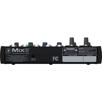 Mackie Mix8 8-Channel Compact Mixer image 2