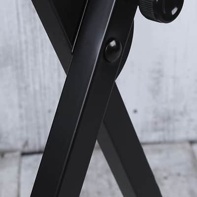 On Stage KS7190 Classic Single X Metal Keyboard Stand Adjustable Height & Width image 6