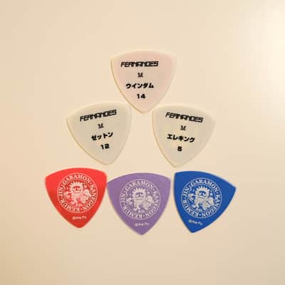 Fernandes Ultraman Monster & Garamones Guitar Picks 6pcs Made in Japan image 3