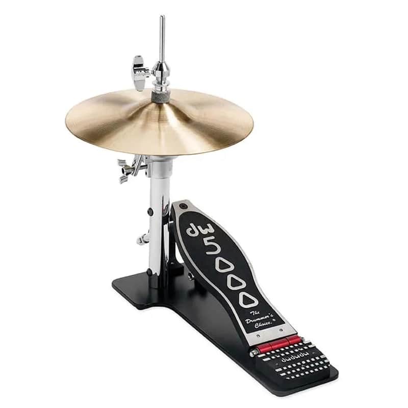 DW 5000 Series Low Boy Hi-Hat Stand w/ Cymbals & Bag image 1