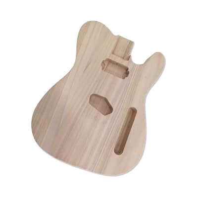 Telecaster Style Electric Guitar Body Lightweight Paulownia Wood image 3