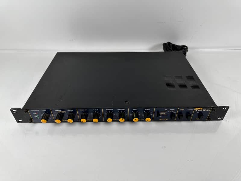 Korg SDD-1000 Digital Delay Effect Signal Processor Rackmount | Reverb