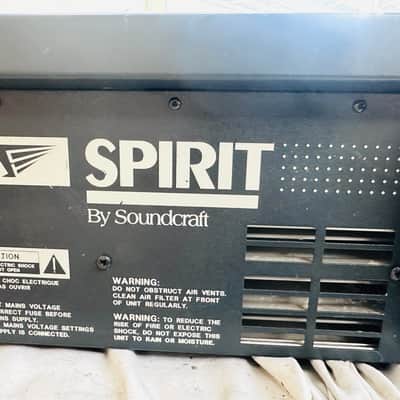 Spirit by Soundcraft Powerstation Powered Mixer W/Effects & EQ In Flight Case image 6
