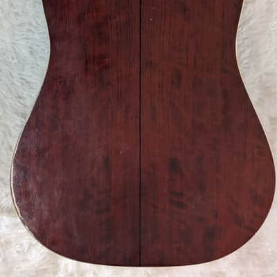 Vintage Aria LW15E Acoustic Electric Guitar Made in Japan Natural with Gig Bag image 8