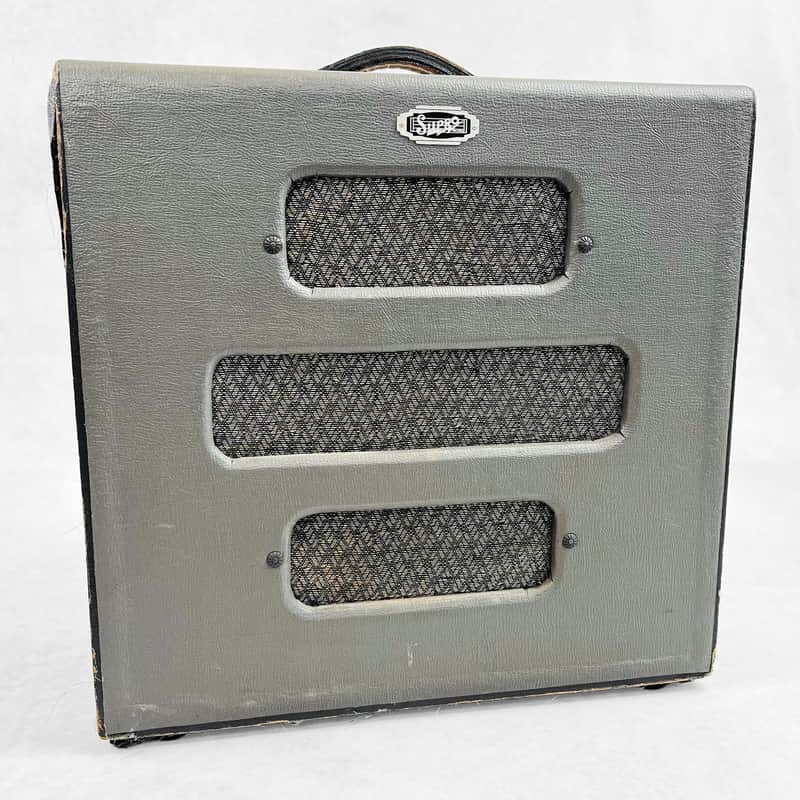 Supro Valco Chicago 51 1x10" Combo Amplifier 1947 - Gray image 1