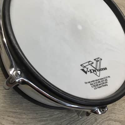 Roland PD-105BK V-Pad 10" Dual Trigger Mesh Drum Pad White image 6