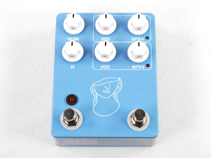Used JHS Pedals Artificial Blonde Vibrato Guitar Effects Pedal image 1