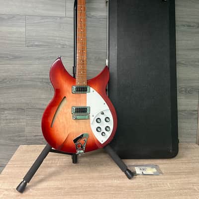 1996 Rickenbacker 330 Fireglo Electric Guitar w/ Case #2695 image 1