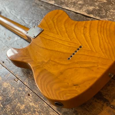 Fender Japan Vintage 1990 Telecaster 1952 Reissue FujiGen A-Serial Aged Natural Ash & Hardcase image 6