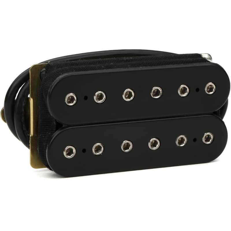 Brand New Super Distortion Humbucker Pickup - F-Spaced Black image 1