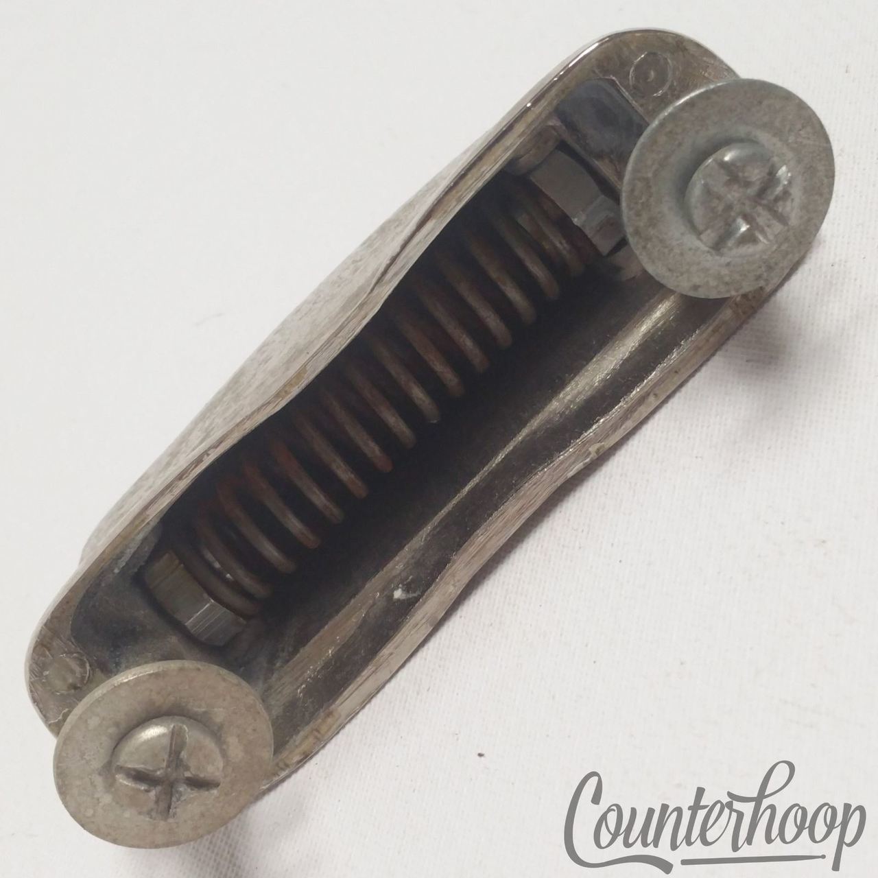 Slingerland Sound King Snare Drum Lugs Nickel Phillips Screw Radio King 50s VG+ — main photograph