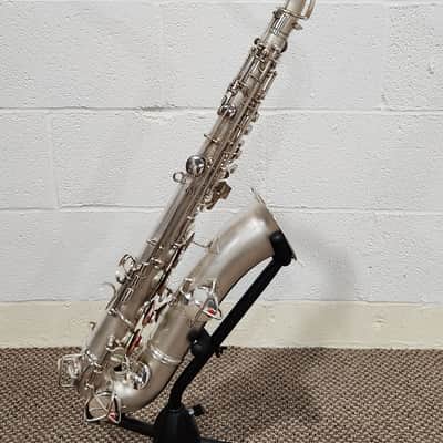 Mint condition C.G. Conn New Wonder II C-Melody Saxophone 1926 - Satin Silver Plate image 20