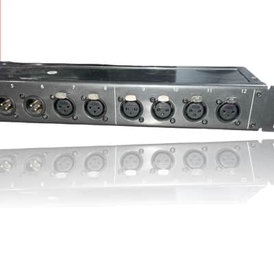 Hosa PDR-369 12-Channel XLR Patch Panel image 4