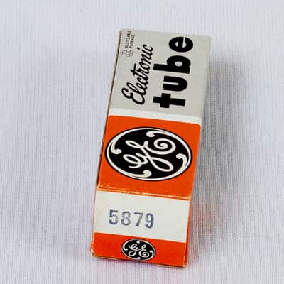 NOS GE 5879 Sharp-Cutoff Pentode Tube – Tests Strong – Made in USA image 7