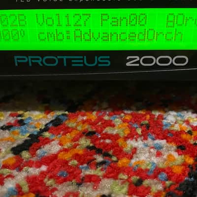 E-MU Systems Proteus 2000 Advanced Orchestra ROM rare image 3