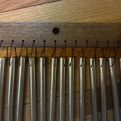 TreeWorks Classic 35 Bar Single Row Chimes 2010s - Silver image 2