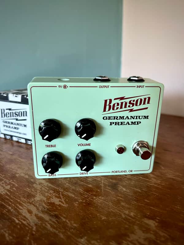Benson Amps Germanium Preamp 2024 - Present - Seafoam Green image 1