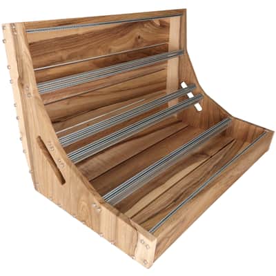13U / 126hp Eurorack case VITA-slim • Rails + Threaded strips / Walnut / Unpowered image 2