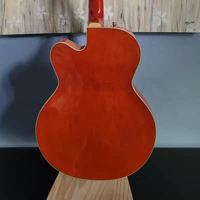 Gretsch G5420T Electromatic Hollow Body with Black Top Filter'Tron Pickups and Bigsby 2013 - 2016 Orange Stain image 4