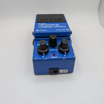 Boss CS-2 Compression Sustainer (Black Label) 1981 - 1989 - Blue image 4