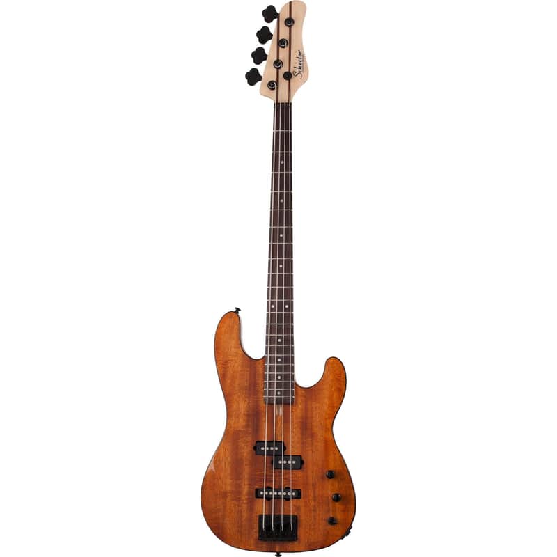 Schecter Michael Anthony MA-4 Electric Bass, Gloss Natural image 1