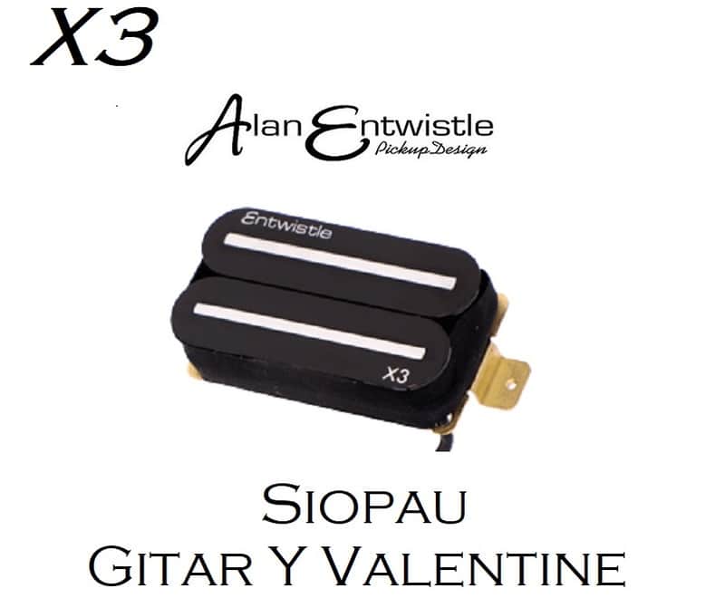 Alan Entwistle X3 Humbucker Bridge Black image 1
