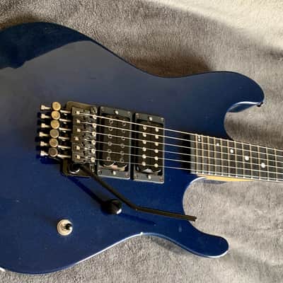Kramer Nightswan 1988 - Blue Sparkle w. Juarez Vintage Pickups image 3