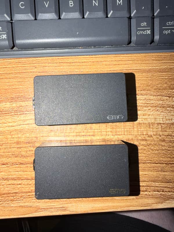 EMG 81/85-B Active Humbucker Set 2010s - Black image 1