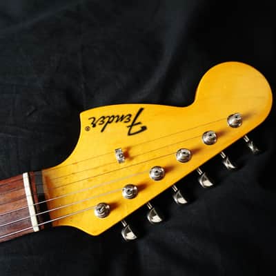 Fender Kurt Cobain Mustang KC-MG/LH FRD 2012 Fiesta Red Oranj-stang  Left-Handed MIJ image 8