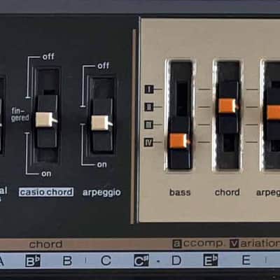 1985 Casio MT-68 Casiotone Mini Organ, Synthesizer & Analog Drum Machine With Casio AD-1U AC Adapter MT-65 image 2