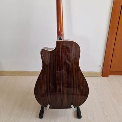 Furch Green Master's Choice Dc-SR SPE Sitka Spruce/Indian Rosewood Dreadnought Cutaway with LR Baggs Stagepro Element, Sunburst image 3