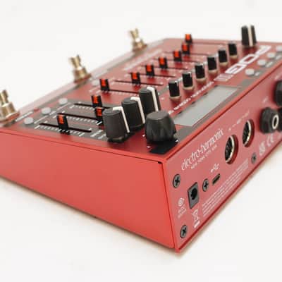 Electro-Harmonix POG3 Polyphonic Octave Generator Pedal with Digital Circuit, Buffered Bypass, and 100 Presets (Red) image 5